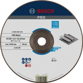 Bosch Professional A30SBF Expert for Metal Trennscheibe, 230x2.5x22.23mm, 1 Stück