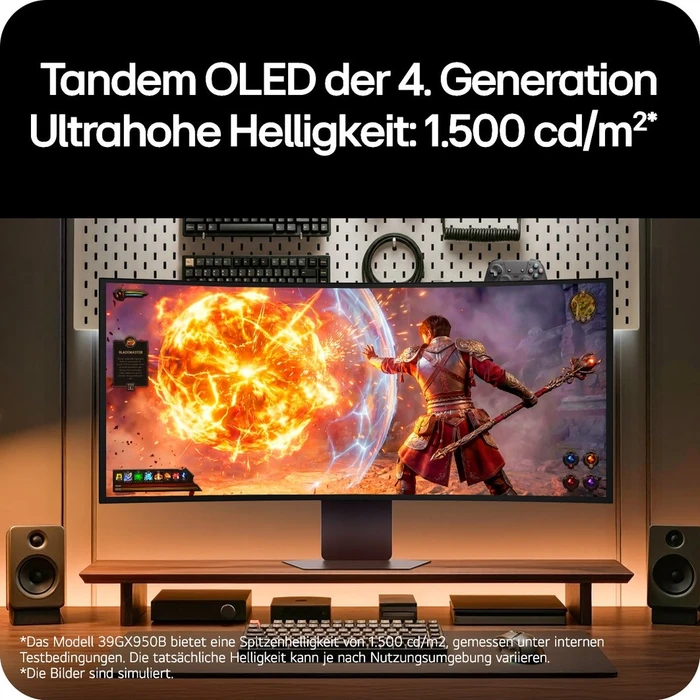 LG UltraGear evo AI OLED GX9 39GX950B-B, 39"