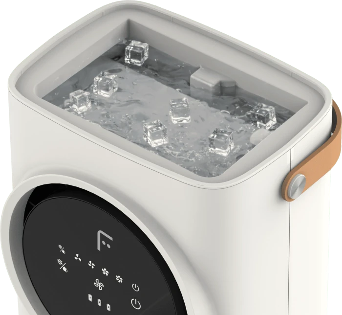 Fakir TC 400 Air Cooler Turmventilator/Luftkühler off white