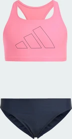 adidas Big Bars Bikini-Set lucid pink/legend ink (Junior)