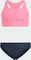 adidas Big Bars Bikini-Set lucid pink/legend ink (Junior) Vorschaubild