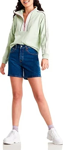 Levi's 501 Mid-Thigh Shorts Jeans charleston shadow (Damen)