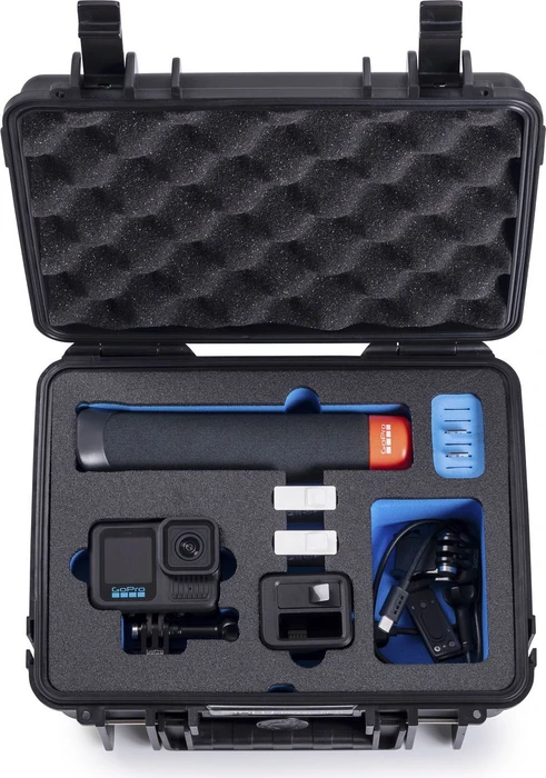 B&W International action.case PP.41 / Typ 1000 GoPro 9-13 schwarz