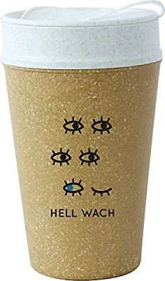 koziol Iso To Go Isolierbecher 400ml hell wach