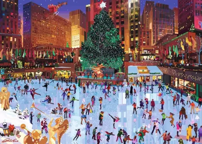 Ravensburger Weihnachtszauber am Rockefeller Center