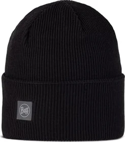 Buff Solid CrossKnit Mütze schwarz