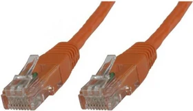 MicroConnect Patchkabel, Cat6, U/UTP, RJ-45/RJ-45, 0.25m, orange