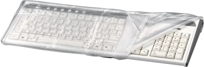 Hama Staubschutzhaube, Tastaturabdeckung, transparent