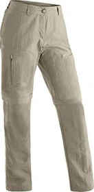 Maier Sports Nicole Zip-Off Hose lang feather gray (Damen)