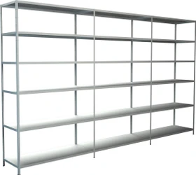 Schulte Lagertechnik PowerMAX Schwerlastregal 300x230x35cm weiß