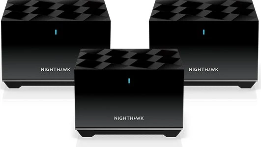 Netgear Nighthawk Mesh Wi-Fi 6 System MK83, AX3600, Router und 2x Repeater Set, 3er-Bundle