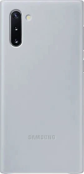 Samsung Leather Cover für Galaxy Note 10 grau