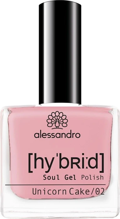Alessandro Hybrid Soul Gel Nagellack 138 unicorn cake, 8ml