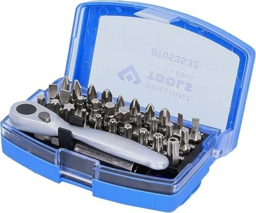 Brilliant Tools Bitset inkl. Werkzeugbox, 32-tlg.