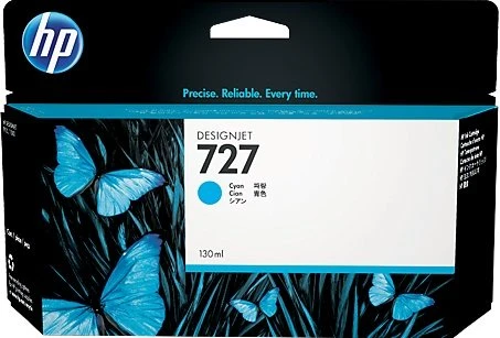 HP Tinte 727 cyan hohe Kapazität
