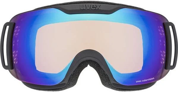UVEX Downhill 2000 S CV black mat/blue-yellow