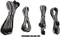 Corsair PSU Cable Kit Type 4 - Starter Package - Gen3, weiß/schwarz Vorschaubild
