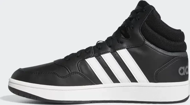 adidas Hoops 3.0 Mid Classic Vintage core black/cloud white/grey six