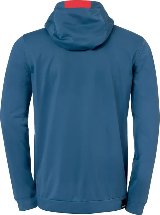 Kempa Player Hood Trainingsjacke ice grey/red fluo