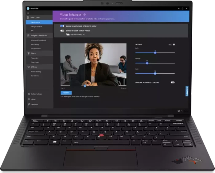 Lenovo ThinkPad X1 Carbon G11, Deep Black Weave, Core i7-1355U, 32GB RAM, 2TB SSD, LTE, DE