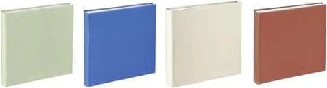 Hama Jumbo Fotoalbum, 30x30, 100 weiße Seiten, Mesh Beige, Blau, Grün, Rot