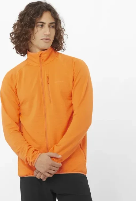 Salomon Essential Lightwarm Jacke turmeric (Herren)