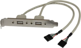 StarTech Slotblende, 2x USB-A 2.0