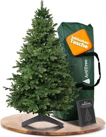 ArtiTree Künstlicher Weihnachtsbaum Nordmanntanne 100% Spritzguss, 150cm