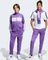 adidas Seasonal Essentials Tiberio 3-Streifen Tricot Trainingsanzug active purple/white (Junior) Vorschaubild