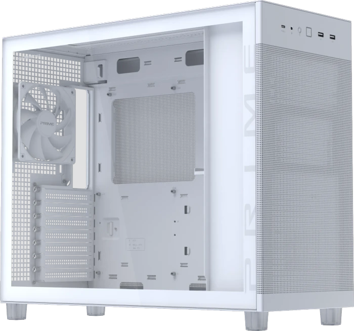 ASUS Prime AP303 TG, weiß, Glasfenster