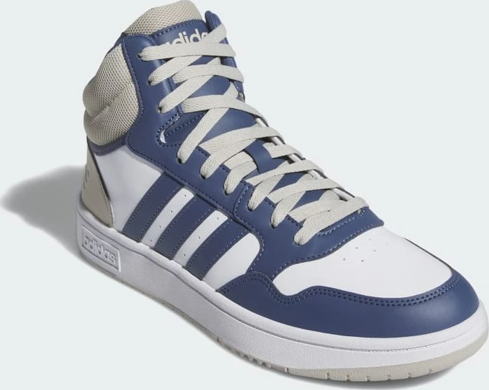 adidas Hoops 3.0 Mid Classic Vintage cloud white/preloved blue/putty grey