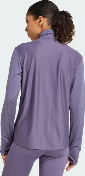 adidas Own The Run Half-Zip Laufshirt langarm preloved violet (Damen)