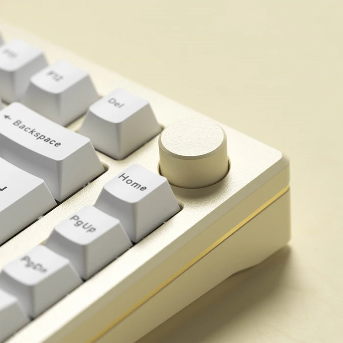Akko MOD 007B HE, Cream White, LEDs RGB, hot-swap, Cream Yellow Magnetic, USB/Bluetooth, DE