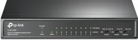 TP-Link TL-SF1000 Desktop Switch, 9x RJ-45, 65W PoE+ (TL-SF1009P)