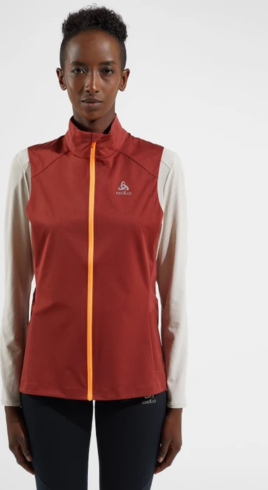 Odlo Zeroweight Warm Laufweste spiced apple (Damen)