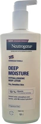 Neutrogena Norwegische Formel Bodylotion Deep Moisture Sensitive, 400ml