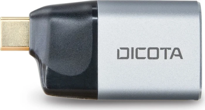 Dicota USB-C zu DisplayPort Mini-Adapter mit PD, DP Alt Mode, 8K, USB-C 3.0 [Stecker]