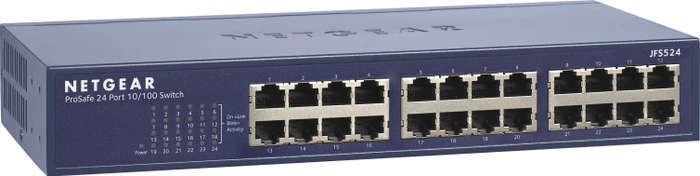 Netgear ProSAFE JFS500 Desktop Switch, 24x RJ-45