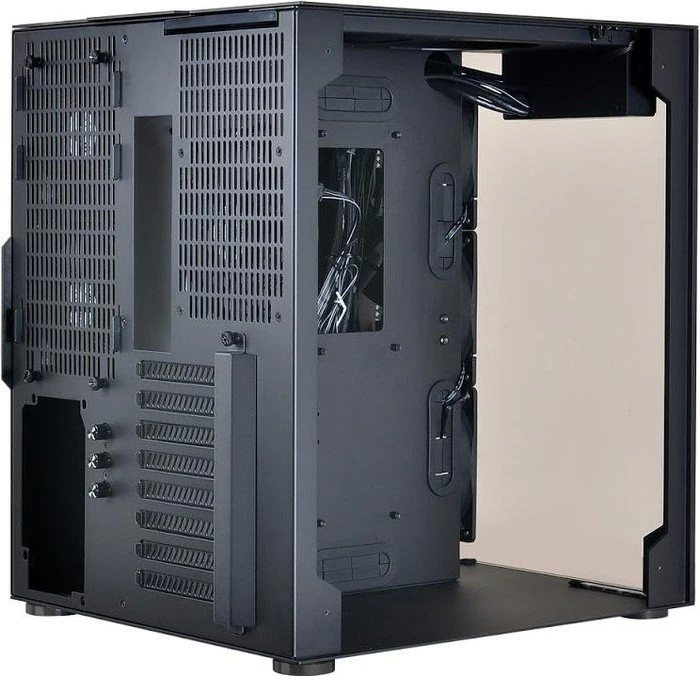 Lian Li PC-O8 schwarz, Glasfenster, RGB-Beleuchtung