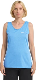 Jack Wolfskin Crosstrail Funktionsshirt ärmellos mid blue (Damen)