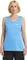 Jack Wolfskin Crosstrail Funktionsshirt ärmellos mid blue (Damen) Vorschaubild