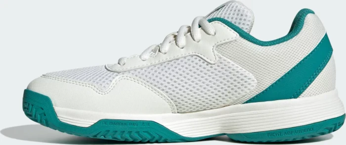 adidas Courtflash off white/pure teal (Junior)