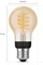 Philips Hue White Ambiance 550 Filament E27 7W A60 Vorschaubild