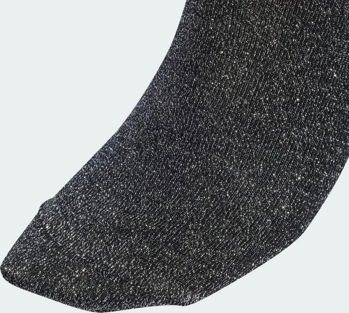 adidas 3-Stripes Glitter Crew Socken schwarz/weiß, 2 Paare (Damen)