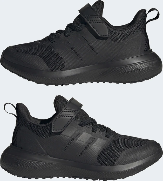 adidas Fortarun 2.0 Cloudfoam Elastic Lace Top Strap core black/carbon (Junior)
