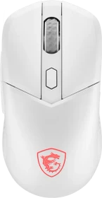 MSI Versa 300 Wireless Gaming Mouse weiß, USB/Bluetooth