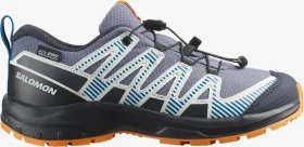 Salomon XA Pro V8 Waterproof grisaille/dark blue/turmeric (Junior)