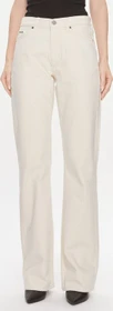 Calvin Klein Mid Rise Relaxed Bootcut Jeans ecru (Damen)