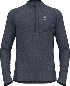 Odlo Tencia Midlayer Half Zip Funktionsshirt langarm india ink melange (Herren)