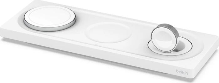 Belkin BoostCharge 3-in-1 Charging Pad with MagSafe weiß